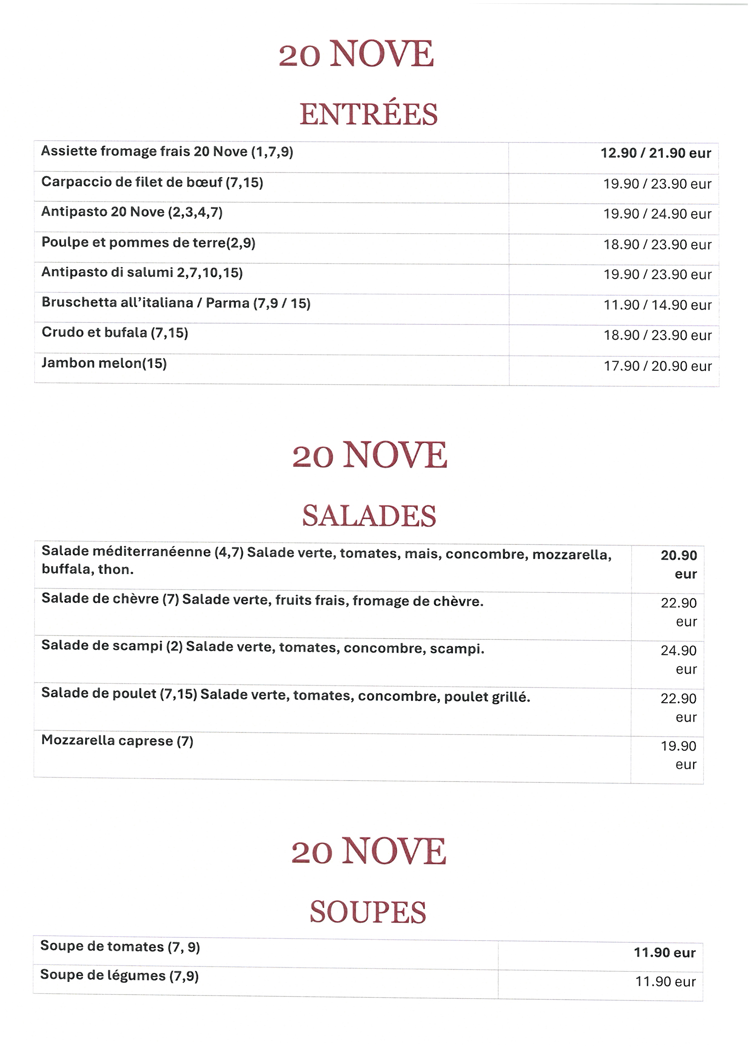 La Carte